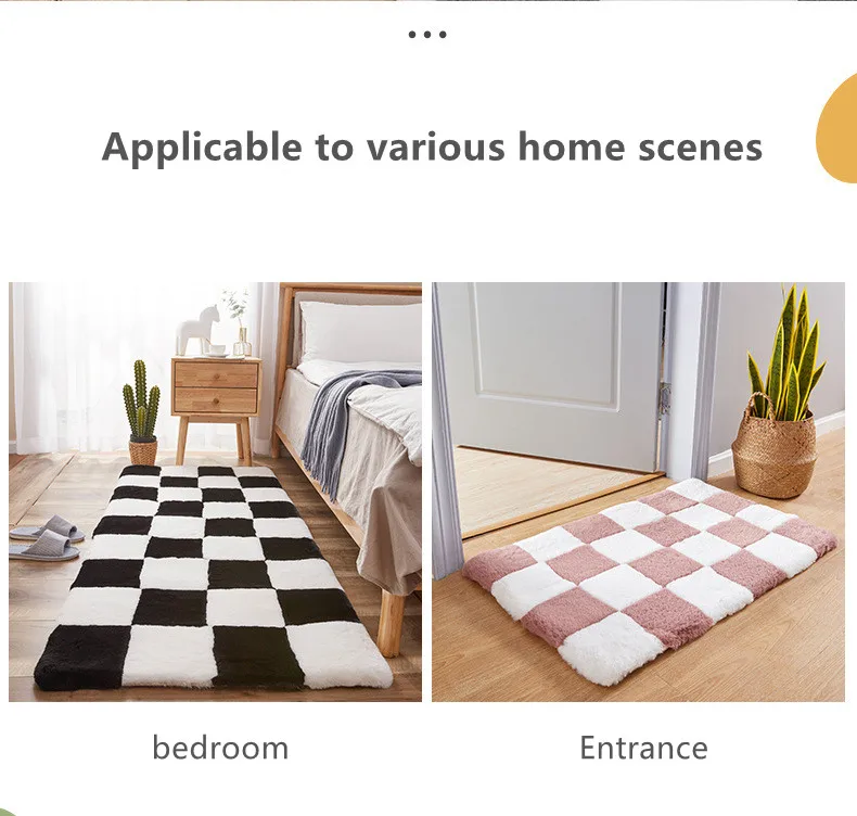 New Environment-friendly Non Slip Bathroom Mat Bedroom Living Room Mat manufacture