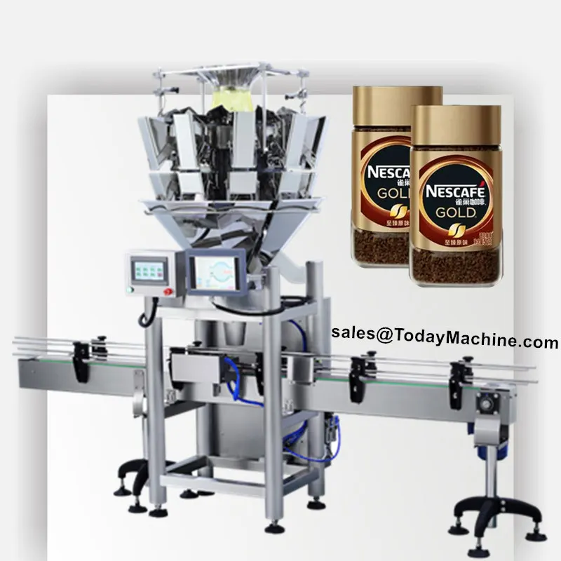 Factory Direct Supply 200cpm Automatic Tin Can Soup Beans Peas Peanut Porridge Beans Filling Canning Machine