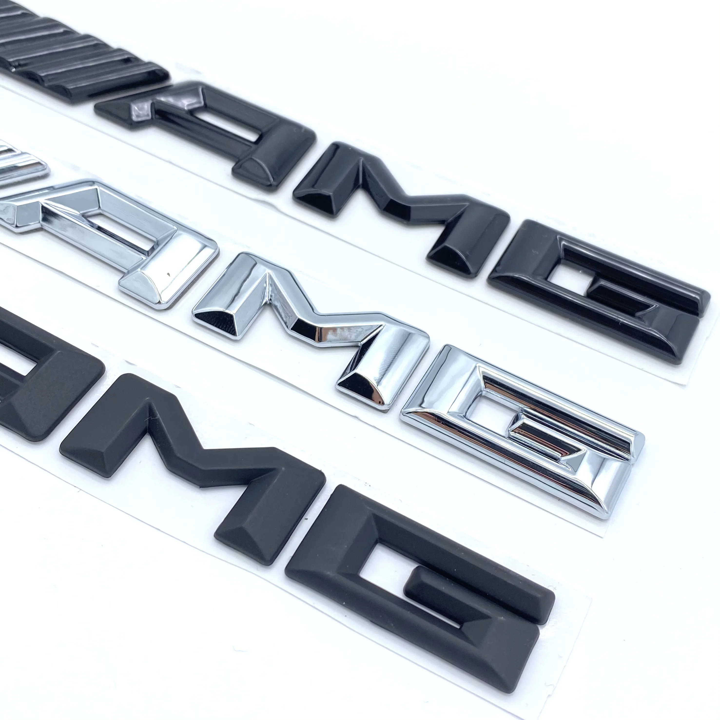 ABS Car Badge 3M AMG Logo Decal Emblem Plastic Sticker - Quality ...