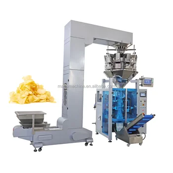 Multi Heads Vertical Quantitative Multi-function Packaging Nut Food Rice Candy Automatic Filling Weighing Packing Machine