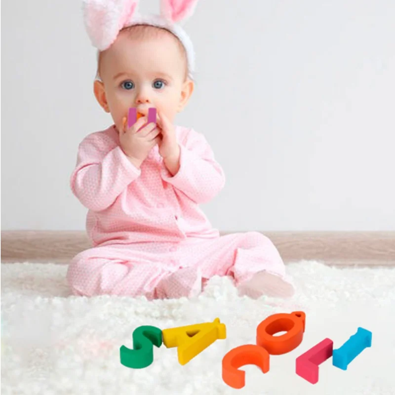 Preschool Letter Cognition Matching Board Learning Word Game Vietnamese Alphabet Puzzles