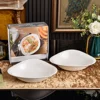 white 10 inch plate