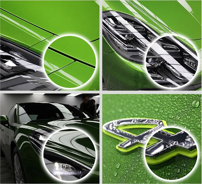 Water Repellency Automotive Parts & Accessories Clear Paint Film For