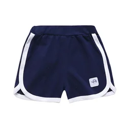 Детские штаны для бега из органического хлопка, оптовая продажа, мягкие дышащие эластичные штаны для бега с логотипом под заказ, простые цвета на заказ, унисекс, OEM, спортивные штаны