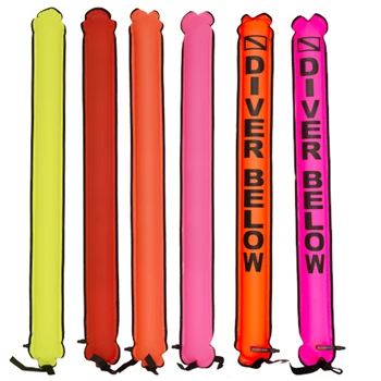 59in/39.4in Surface Marker Buoy * * Diving Open Bottom High Visibility Inflatable * * Tube With Reflective Strip For Underwater Diving Snorkeling, PA Material, Underwater Diving Accessory | Modern
