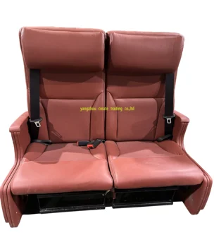 Caravan Two Joint People Rv Seat With Folding Function