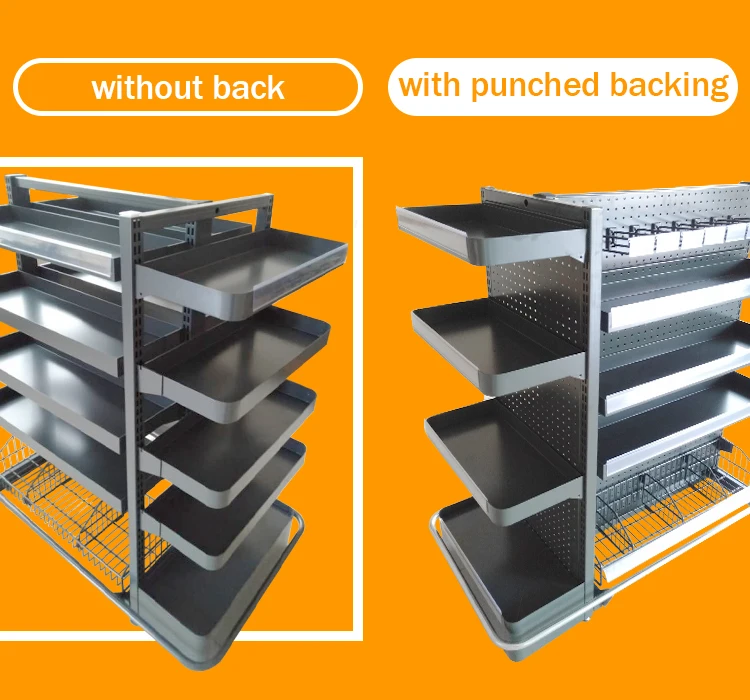 Retail Checkout Rack Supermarket Checkout Counter Shelving Rack by Highbright