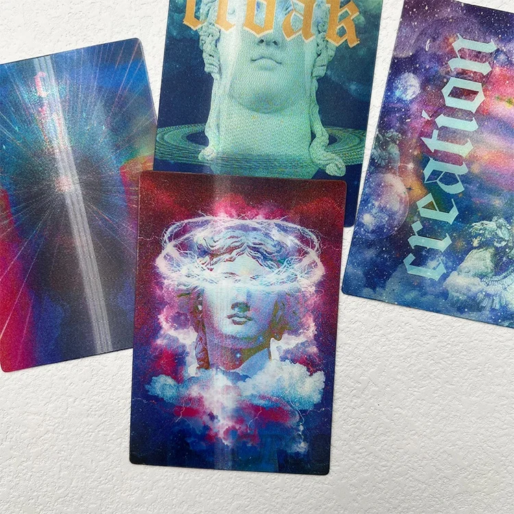 holographic oracle cards Graduation Advice Cards – 25 Pack – 13 School Color Options main image 0
