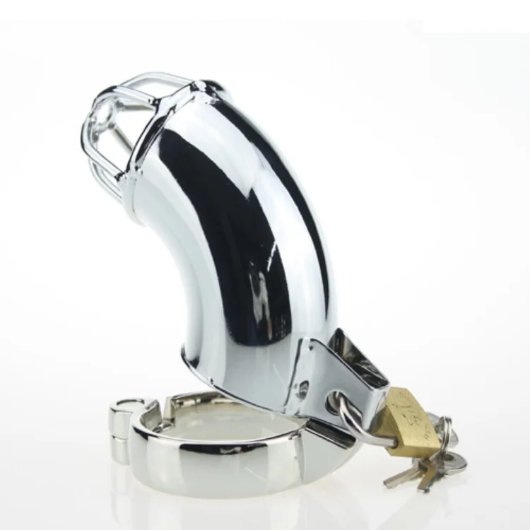 Dispositif ergonomique de chasteté masculine de serrure furtive d'acier  inoxydable, Cage de coq, serrure de pénis, anneau de coq, ceinture de  chasteté, S050 - Type Size 1 ring