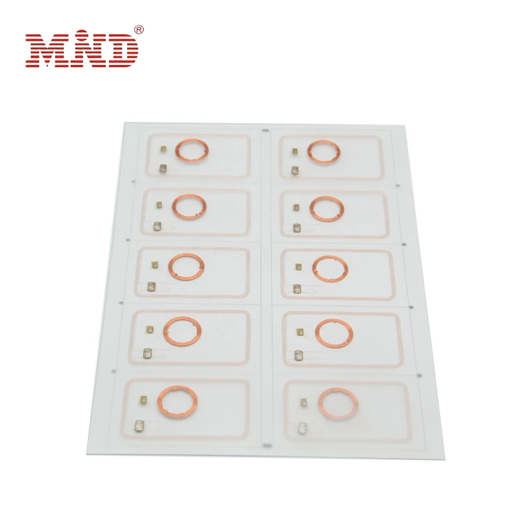 Лист для ламинирования визитных карточек