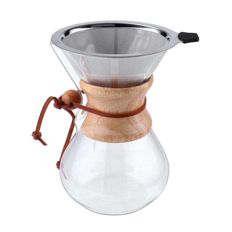 Best Coffee Roasters Manual Brewing Latte Vintage Coffee Shop Tools Accessories Glass Coffee Dripper