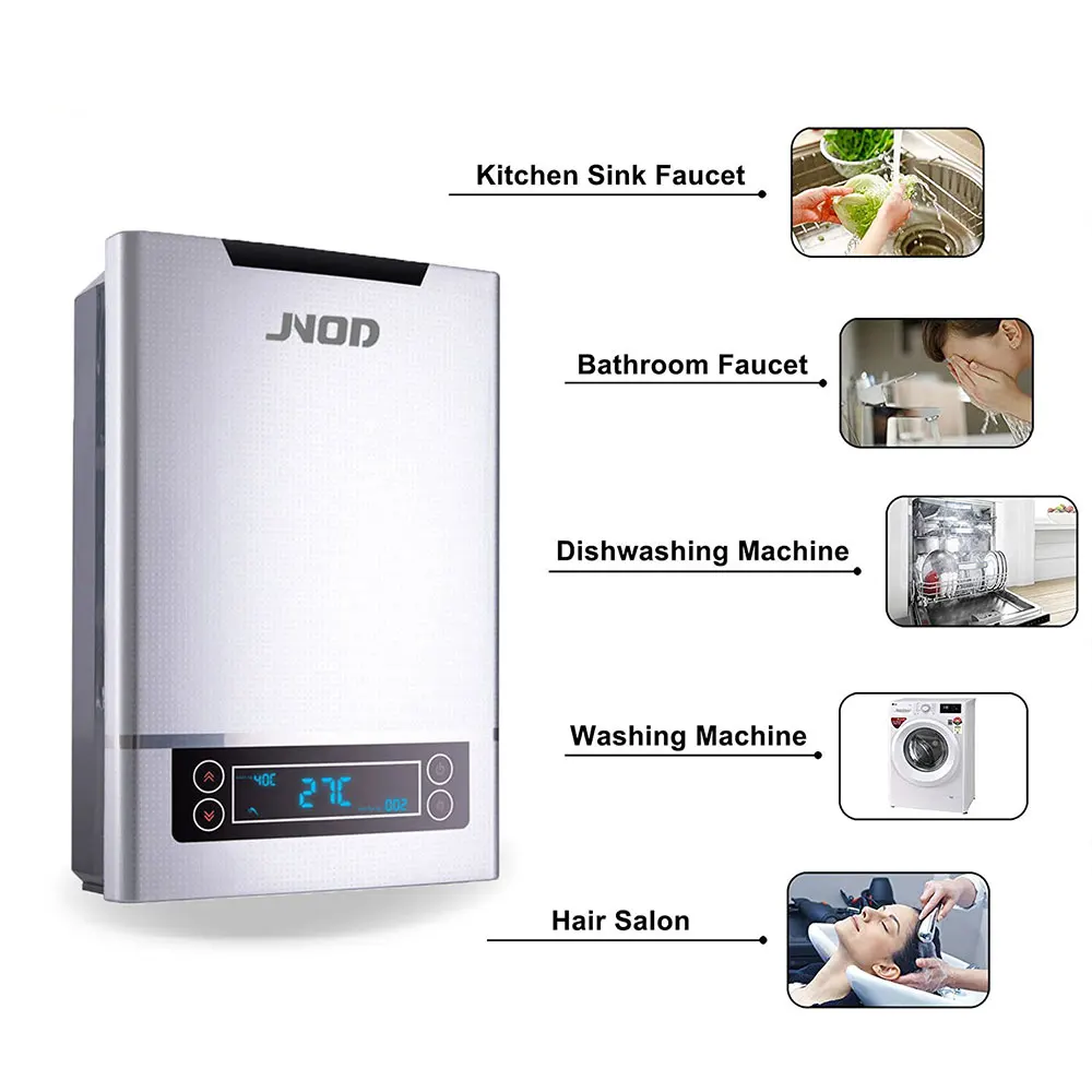 15kW Electric Geyser Instant Shower Heater 3 Phase Electric Hot Water Heater for Bathroom Kitchen