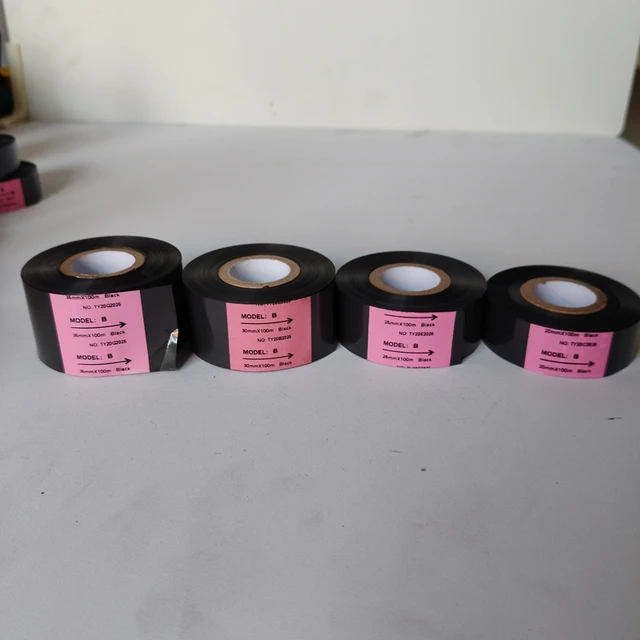 HP501 Ribbon Coding Machine MODEL: B 30 Mm*100m Xiamen Tianyi TANE Coding Machine Ribbon Carbon Ribbon Date Ink Ribbon 3