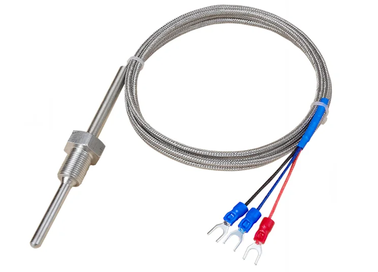 Stainless Steel Rtd Pt100 K Type Thermocouple Temperature Sensor For ...