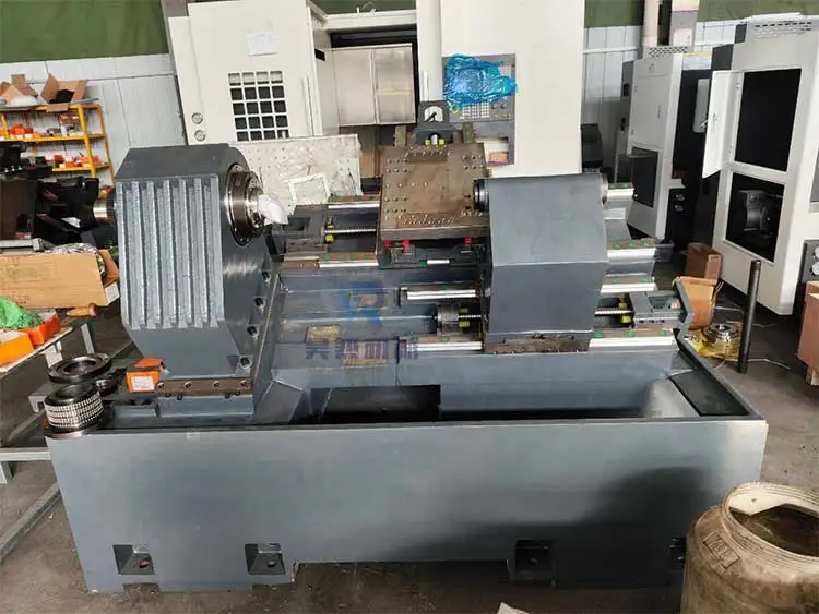 High Quality TCK40 CNC Lathe Horizontal Slant Bed Lathe CNC Turning Machine 3