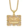 Gold Single Pendant Without Chain
