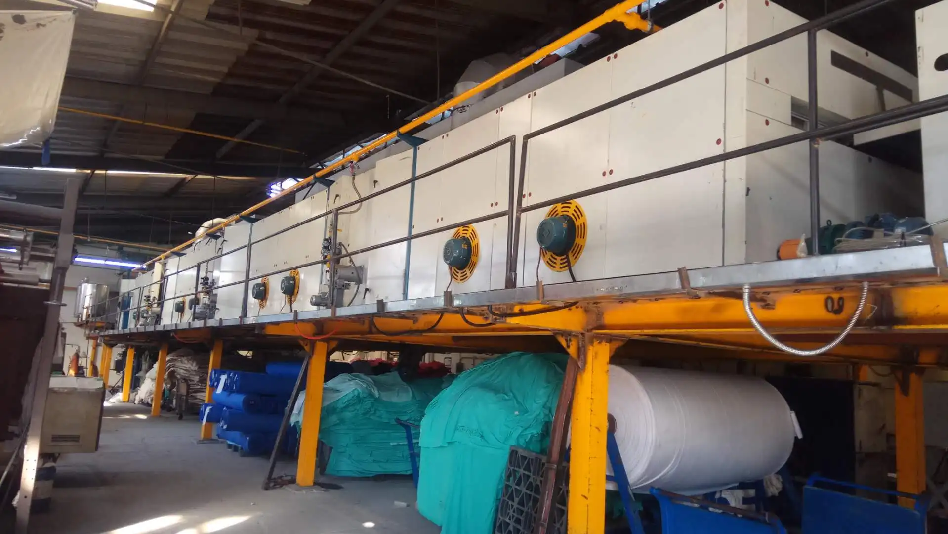 High Efficiency Dyeing Stenter Frame Textile Finishing Machines