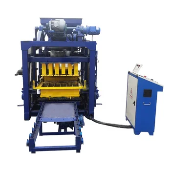 QT4-25 fully automatic cement Brick Making Machine for construction project get online job