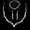 C (necklace+Bracelet+clip Earing)