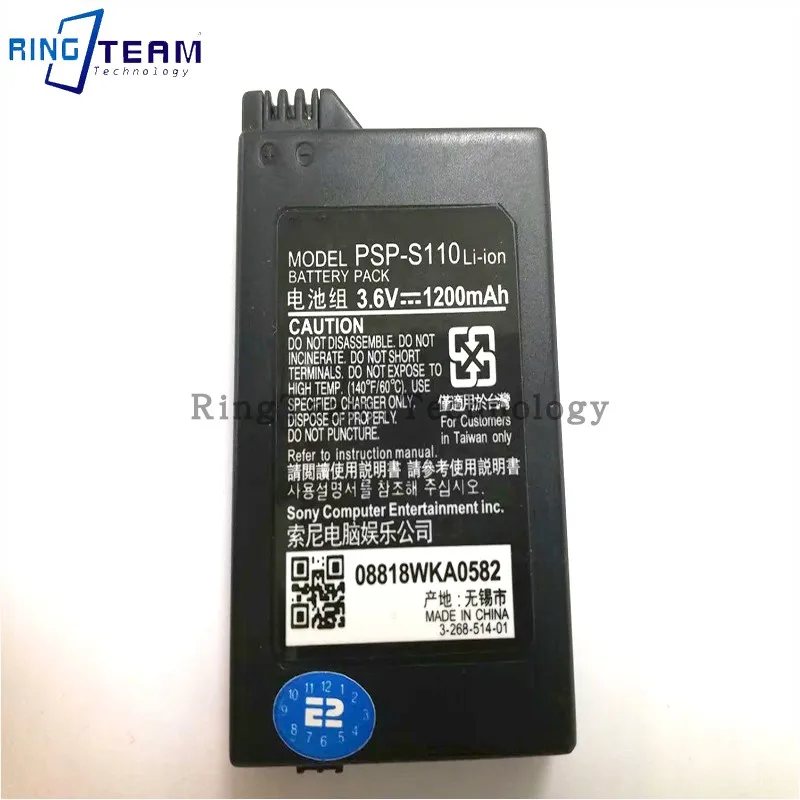 Large Capacity  Original Quality PSP-360 Battery for Sony PSP3008 PSP2000  PSP2006  Game Console Charger