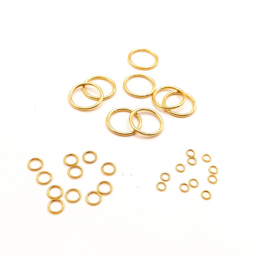 Stainless Steel with PVD 18K Gold Plating Jewelry Findings