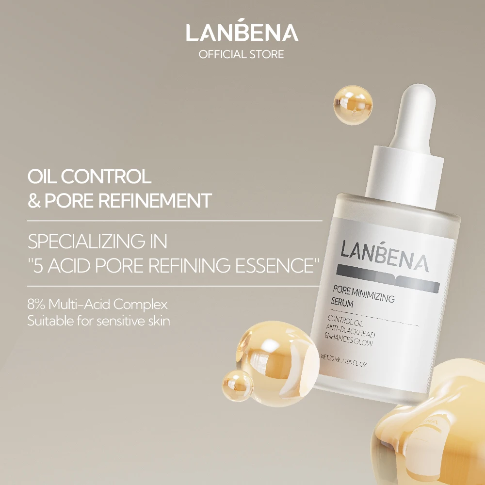 LANBENA Private Label  Remover Mask Nose Pore Shrink Serum Pore Clean Treatment