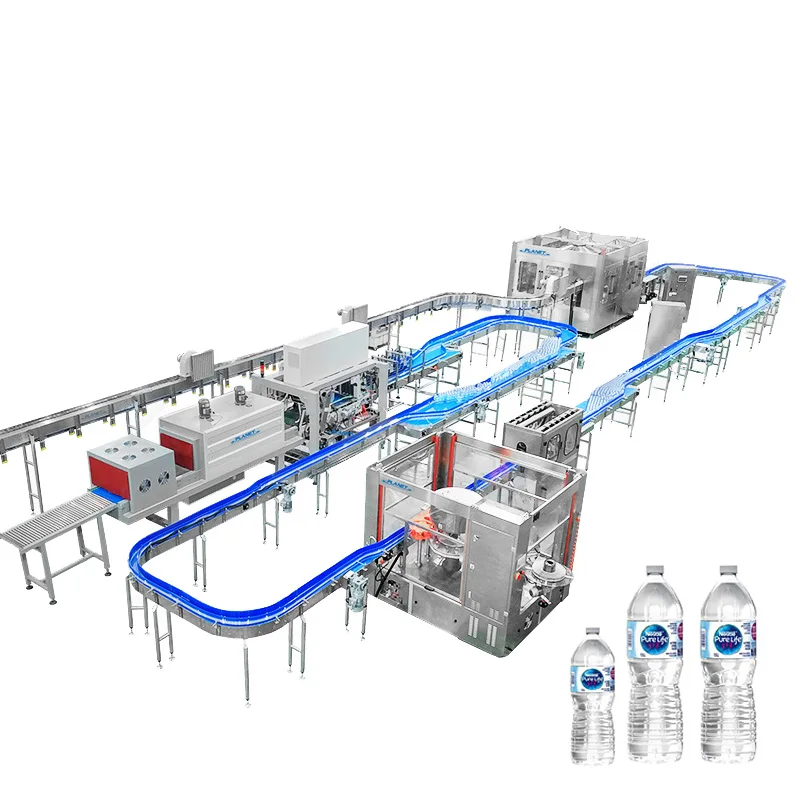 Machine de remplissage de boissons gazeuses 4000BPH 3 en 1 pour eau  aromatisée de boissons gazeuses