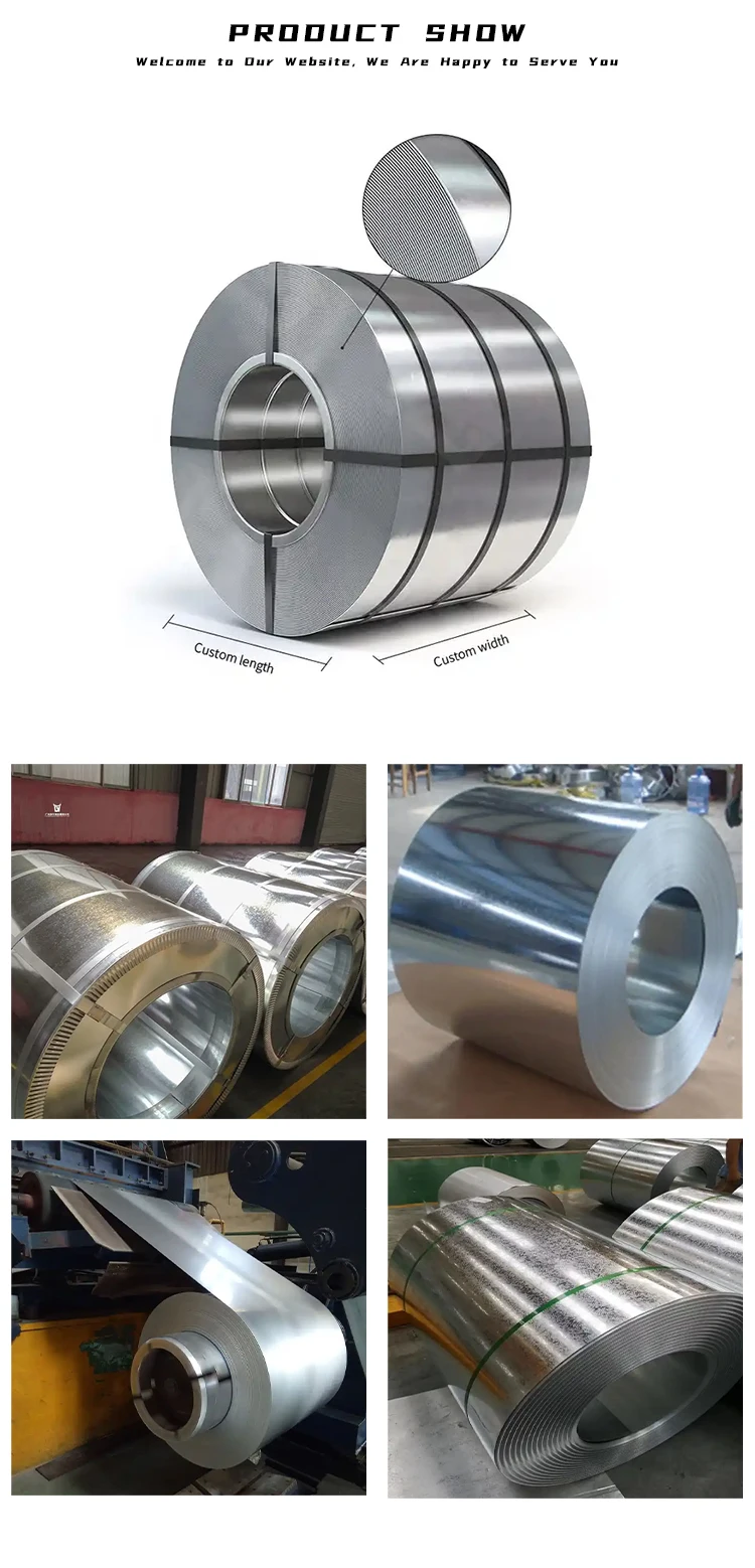 China supplier DX51D DX52D SPCC SGCC Zinc Coated g550 galvanized steel coil sheet Strips Galvalume coil factory