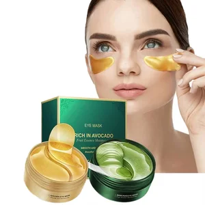 Private Label Hydrogel Collagen Eye Patches Anti-Wrinkle Cooling Gel Sleep Eye Pads Hyaluronic Acid Hydrating Eye Dark Circle