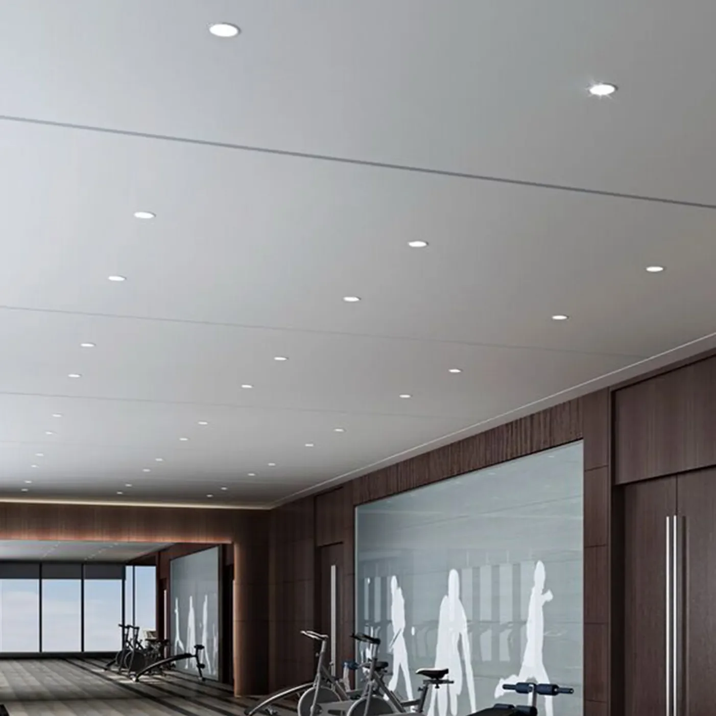 Custom CCT 2400K LED Downlight COB Dimmable Aluminum Housing Recessed LED Downlight for Hotel Project