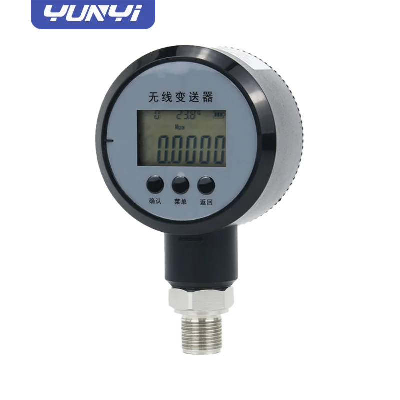 Yunyi IP65 Industrial IoT/4G/LoRaWAN Zigbee Pressure Gauge Digital Manometer Wireless Digital Pressure Gauge