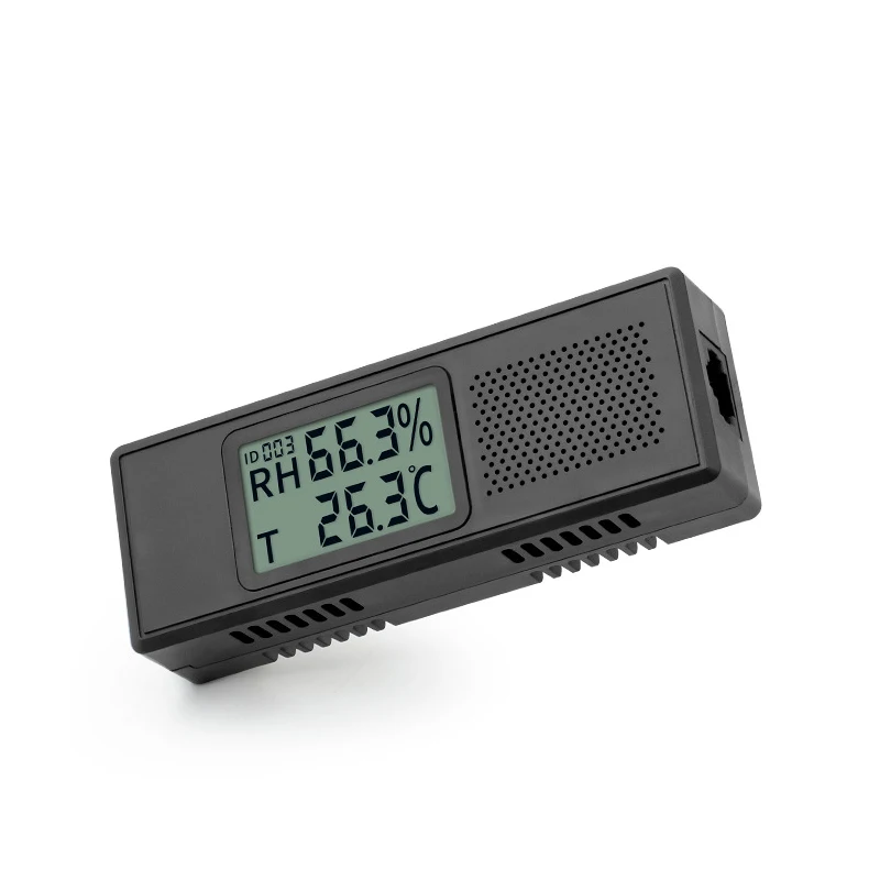 Temperatur- und Feuchtigkeitssensor für Serverraumschränke, RS485, magnetischer, wandmontierter, ferngesteuerter Temperatur- und Feuchtigkeitssender – Detail 2