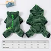 Costume da Dinosauro per Animali Domestici - Verde