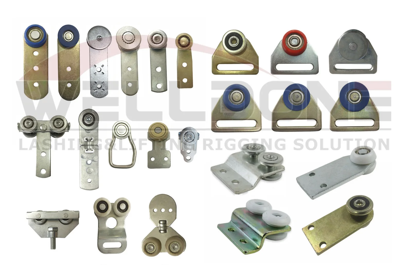 Curtainside Truck Curtain Track Pulley Roller Net Hanger With Wheel