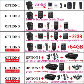 SJCAM 2650mAh Battery A10 Photo Camera Professional Digital Camera 1296p with 6G Lens Body Recorder Camera product image