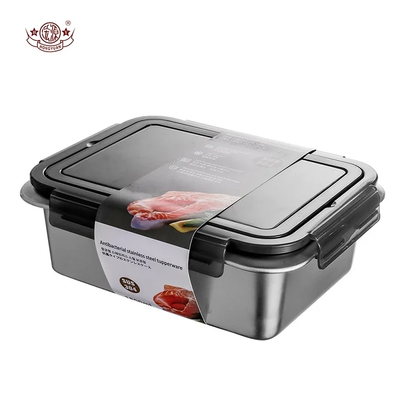 Multi Color Food Containers Microwave Safe Stainless Steel 304  Food Containers Storage