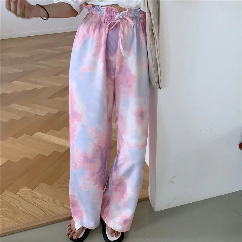 Pantalón Corto Informal De Pierna Ancha Para Mujer,Falda Con Flores De  Color,Cintura Alta,Adelgazante,Nueve Minutos,Verano,2021 - Buy Mañana  Correr Bloomers Pantalones,Altura De La Cintura De Las Mujeres De La Moda  Pantalones De Color