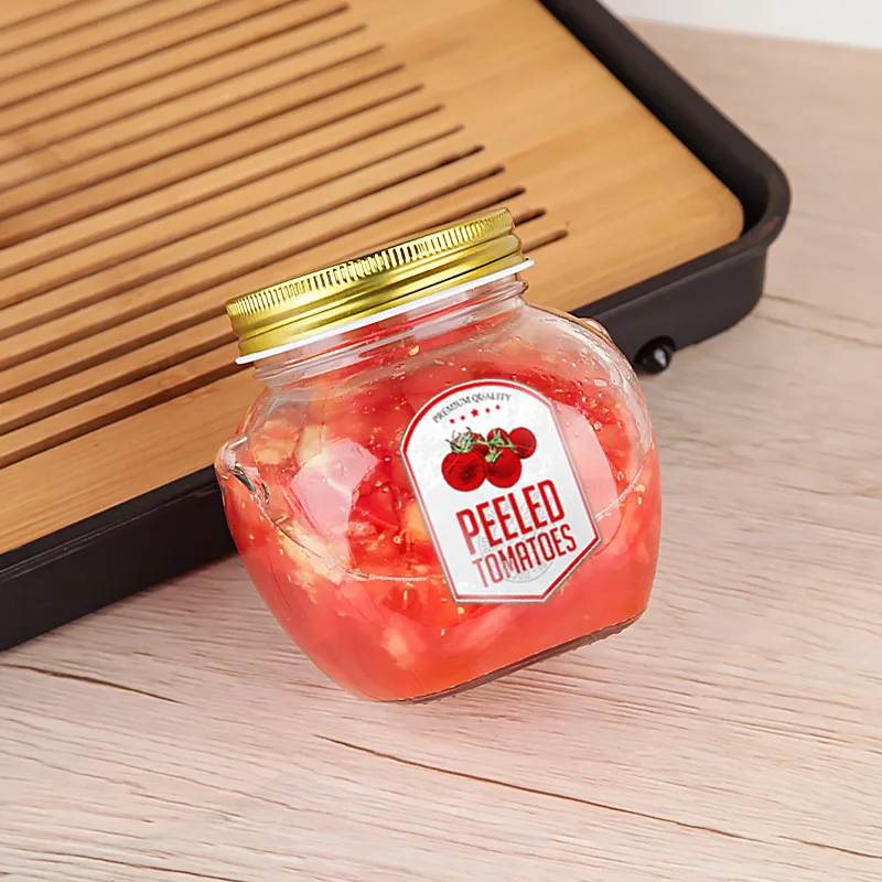 Versatile Orcio Glass Jars 280ml 480ml 610ml with Lids Premium