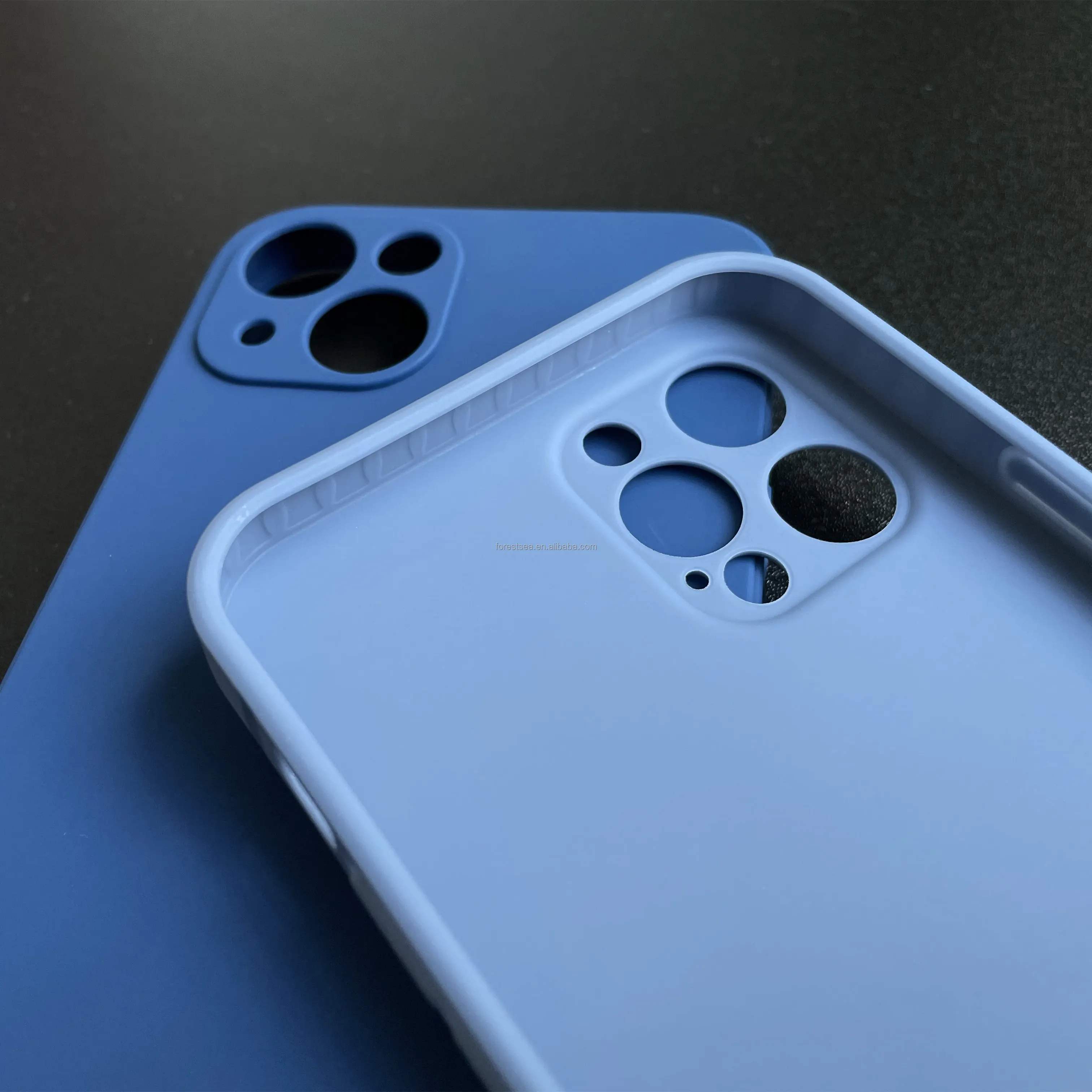 Classic Straight Edge For Iphone 11 Pro X Xr Xs Max Tpu Liquid Silicone