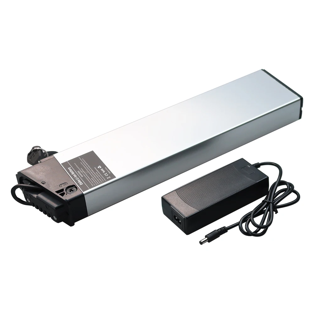 Bateria de bicicleta elétrica 48v, 12.8ah, 14ah, 17ah, 36v, 9.6ah