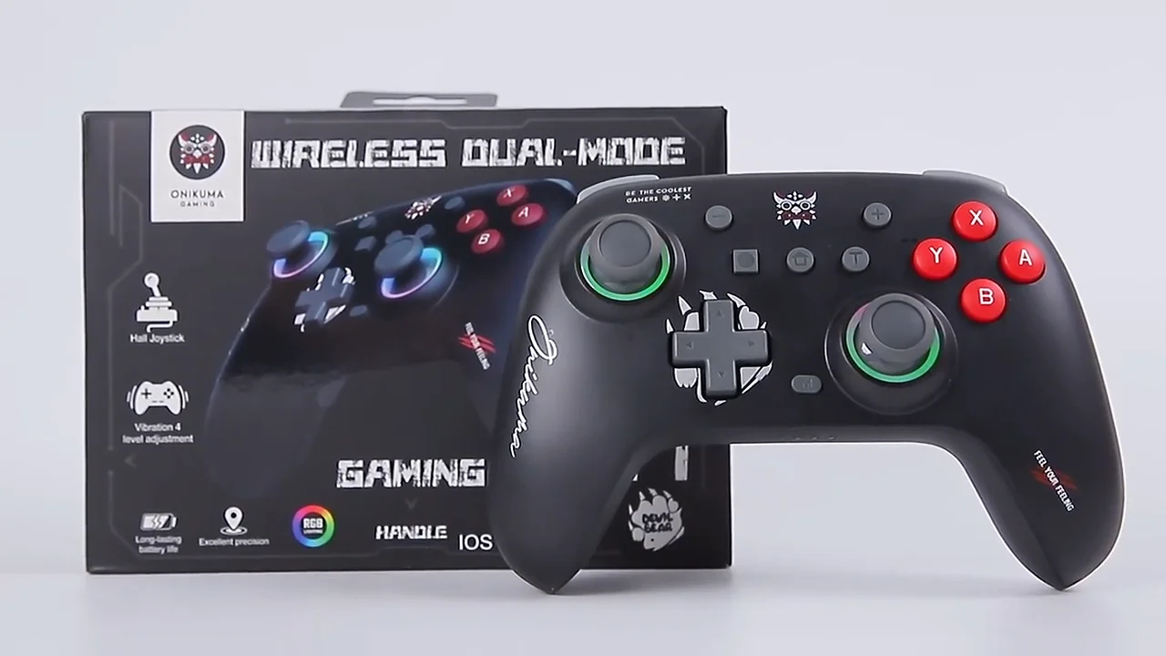 ONIKUMA SAME ワイヤレスコントローラ ONIKUMA C1 Wireless Controller for Nintendo Switch | 3D Axis