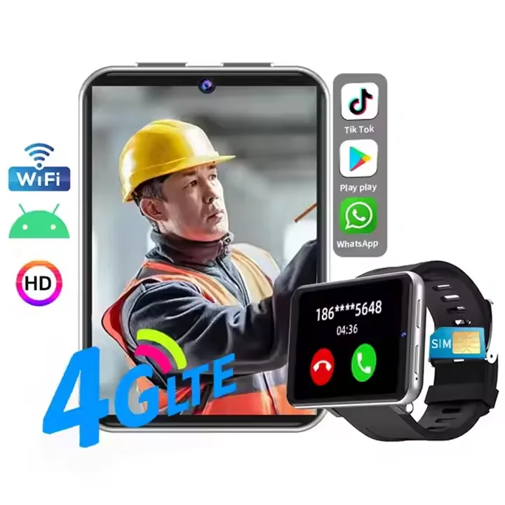 DM100 IPS Full Screen Smart Watch - 3GB RAM, 32GB Storage