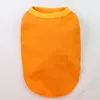 Orange cotton vest