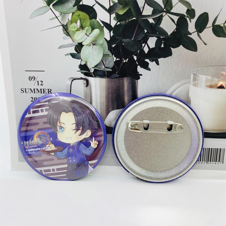 tin button badge80