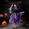 Purple little witch clothes + hat