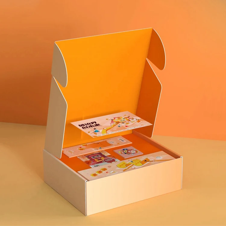 Free Samples Personalised Mailer Packaging Box Custom Shipping Mailing Boxes with Logo for Book Cosmetic Clothes Beauty Products