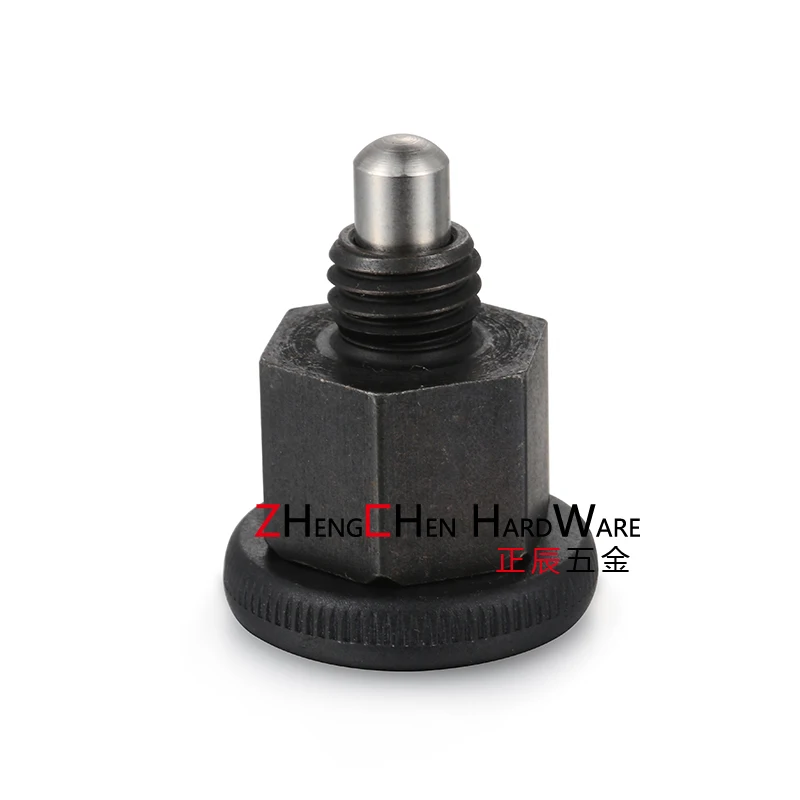 product professional custom carbon steel mini hex body pull knob indexing screw plunger-61