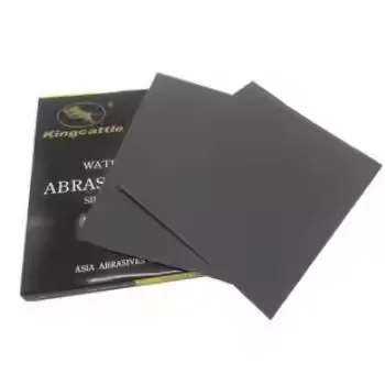 J Rectangular 9x11 Aluminum Oxide Top Surface 230x280mm Latex Waterproof Sandpaper Silicon Carbide Industrial Ceramic Bending