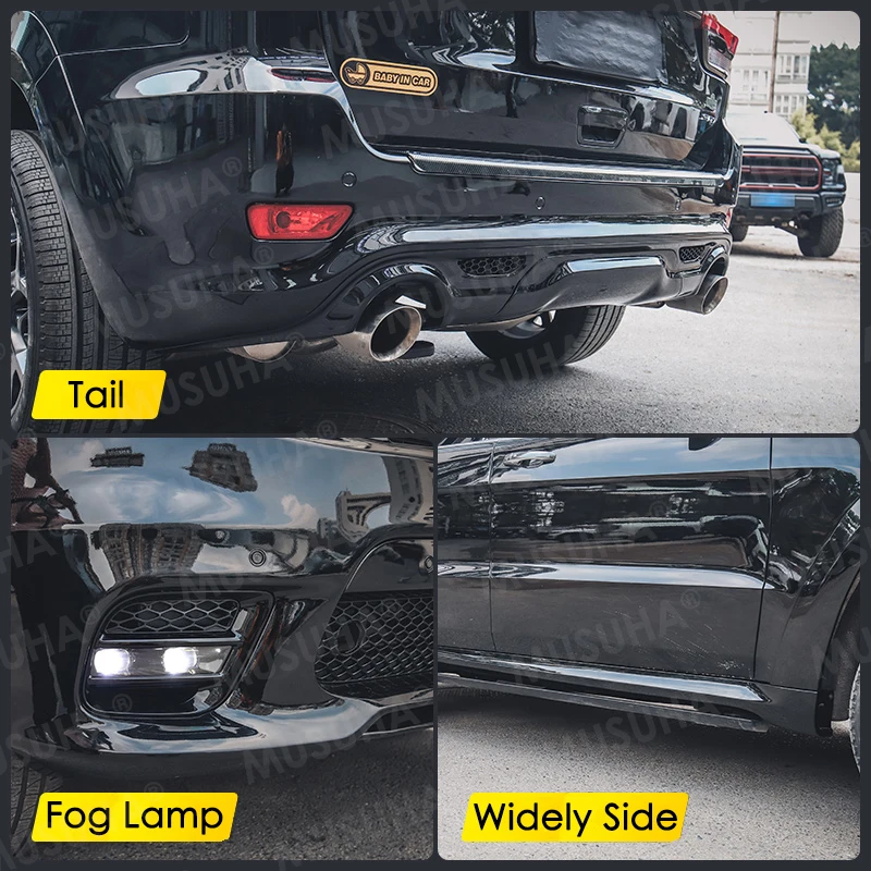 Musuha Srt8 Body Kit For Jeep Grand Cherokee Srt8 Body Kit With Hood