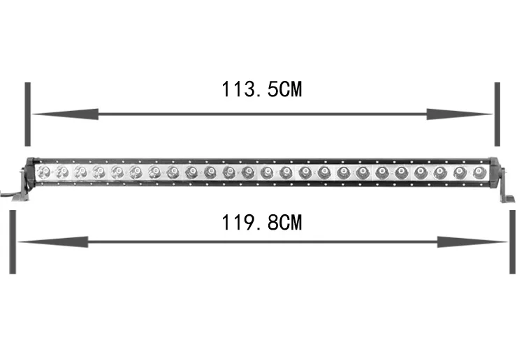 240 Вт светодиодная световая балка 4WD atv, Однорядная светодиодная балка 10 Вт для внедорожника, светодиодная балка для внедорожника 12 В 24 В, Лидер продаж